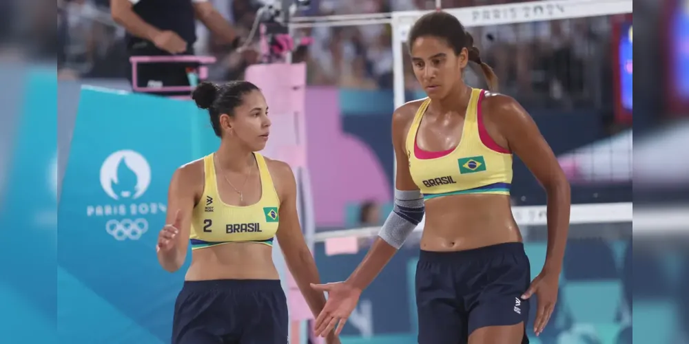 As brasileiras Duda e Ana Patrícia deram mais uma demonstração de que são fortes candidatas ao ouro no torneio feminino de vôlei