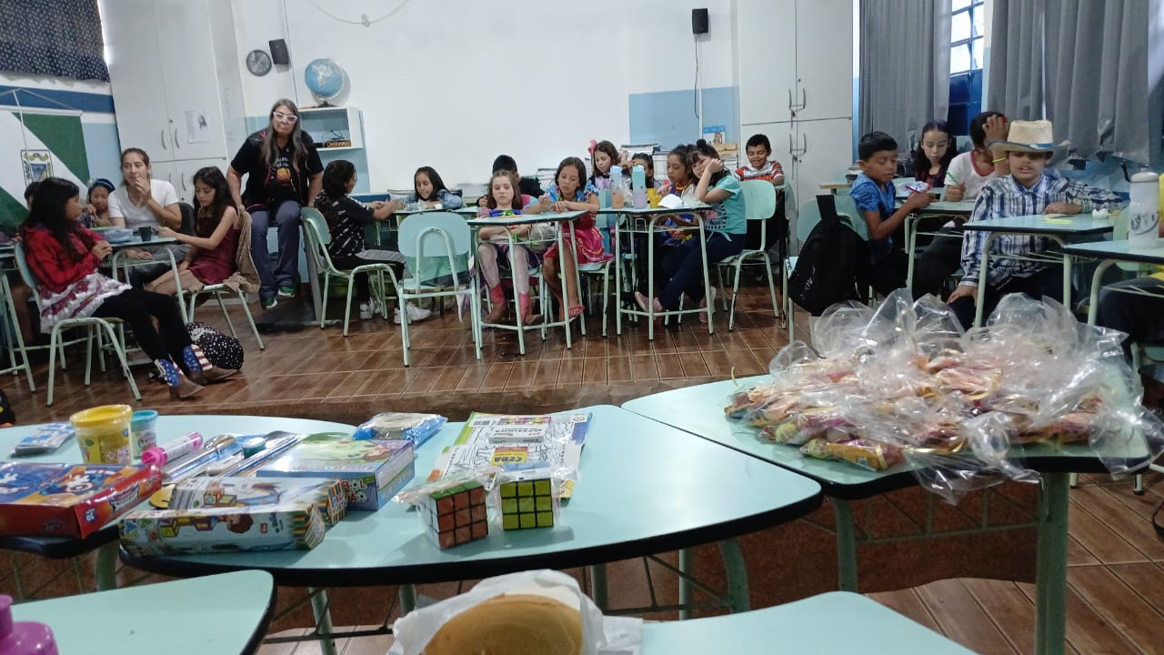 Tradição marcou trabalho dos alunos com o tema principal