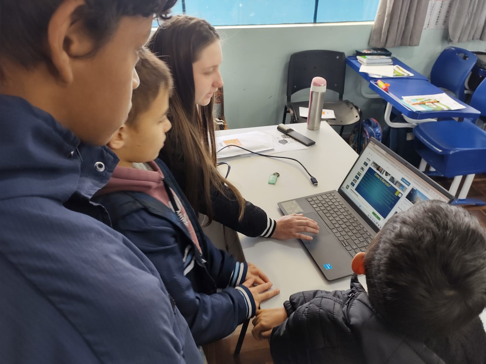 Tecnologia foi importante aliada em sala de aula