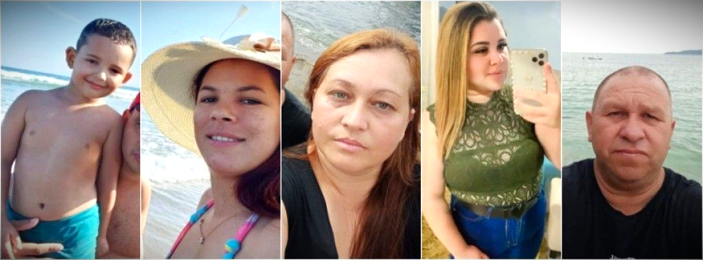 Vítimas do grave acidente na manhã desta terça-feira (24)