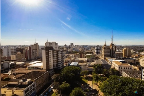 A temperatura mínima é de 16°C