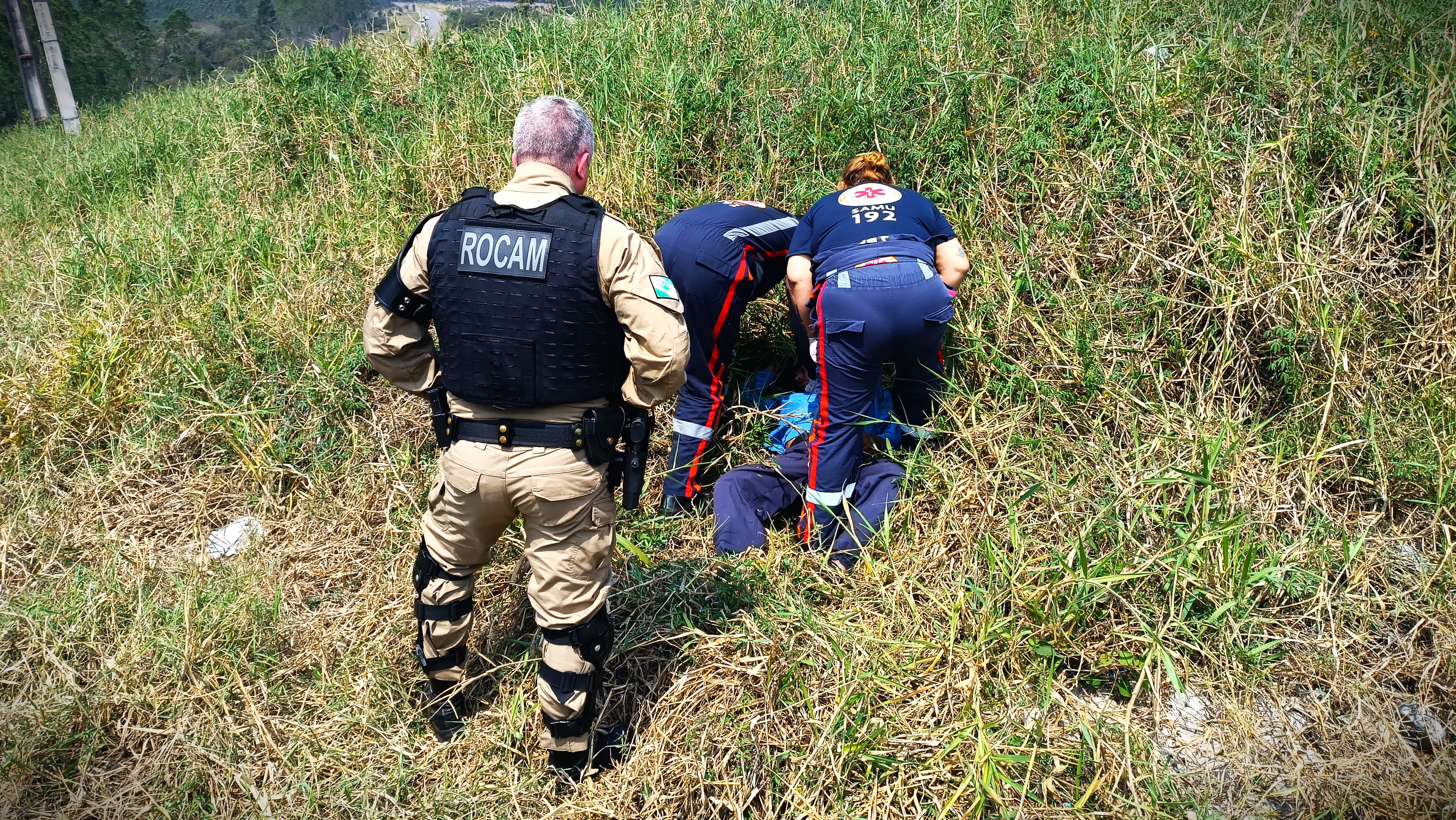 Equipes de socorro foram acionadas para o local da ocorrência