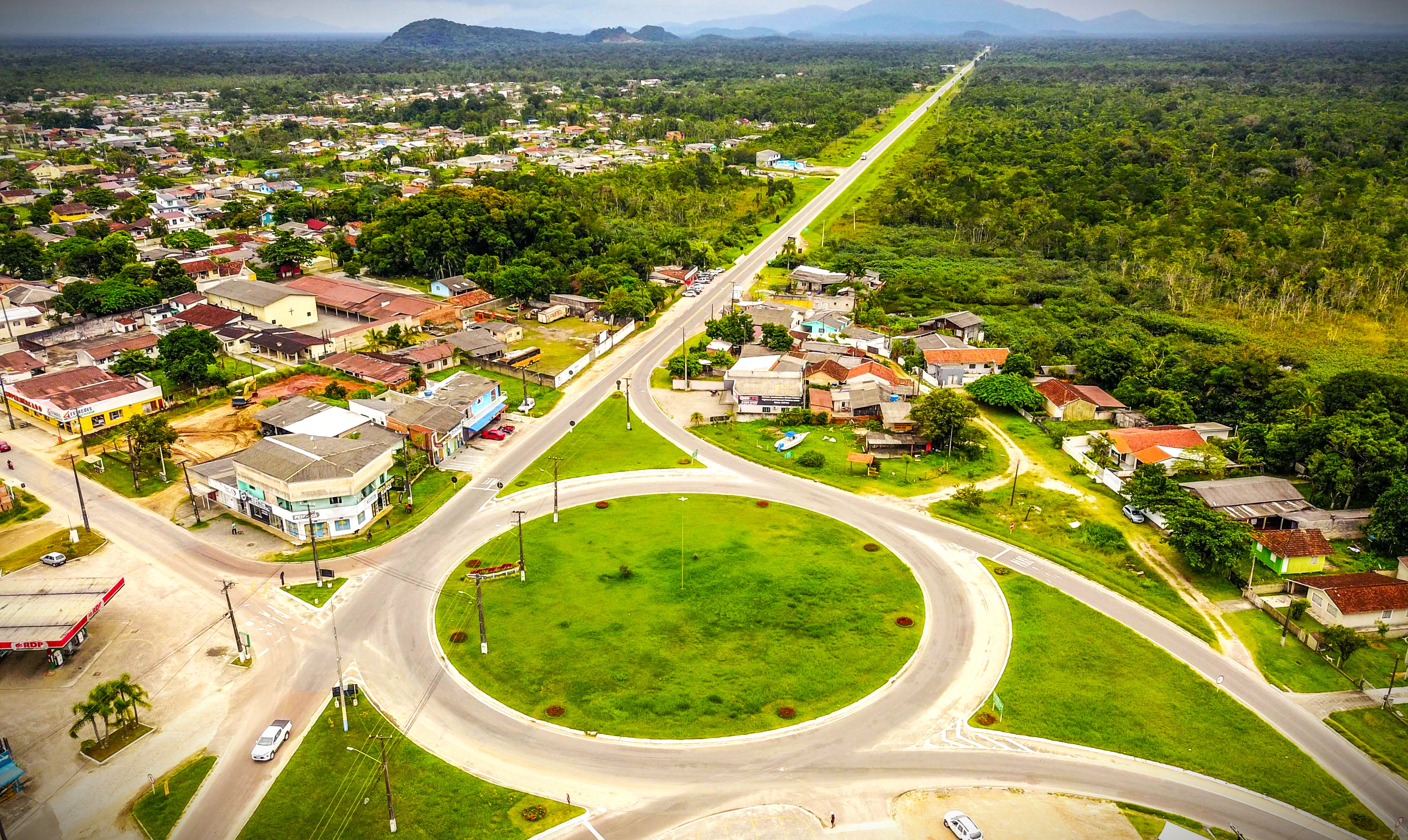 Rotatória na entrada de Guaratuba será substituída por um viaduto