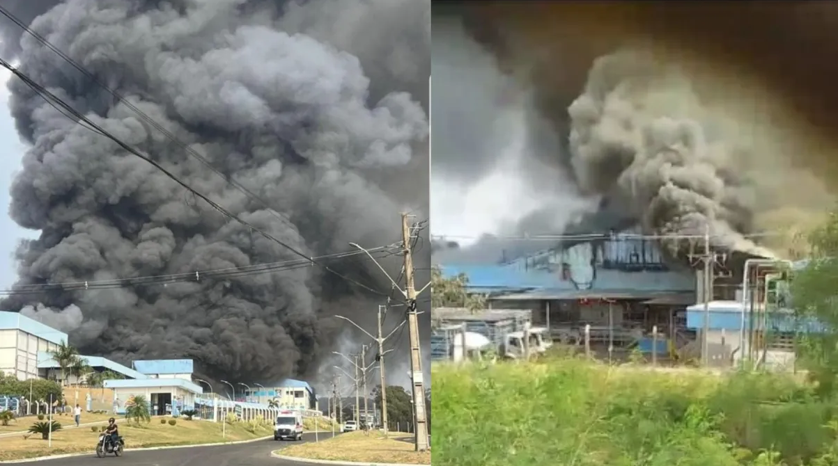 Empresa não emitiu nenhum comunicado oficial sobre o incêndio