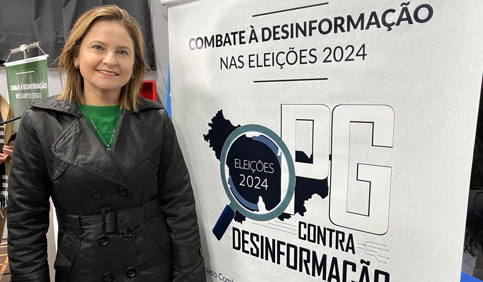 Liliane Chociai, candidata a vice-prefeita de Ponta Grossa