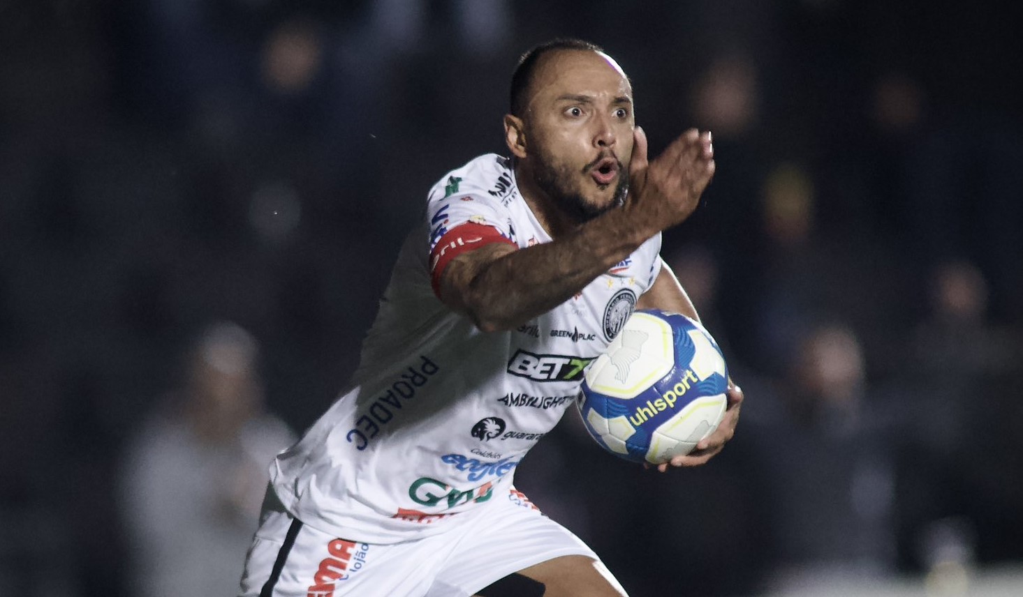 Único gol do Fantasma foi marcado pelo atacante Felipe Augusto