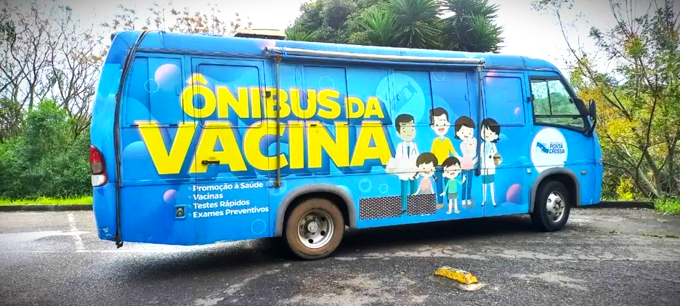 'Ônibus da Vacina' democratiza o acesso à saúde