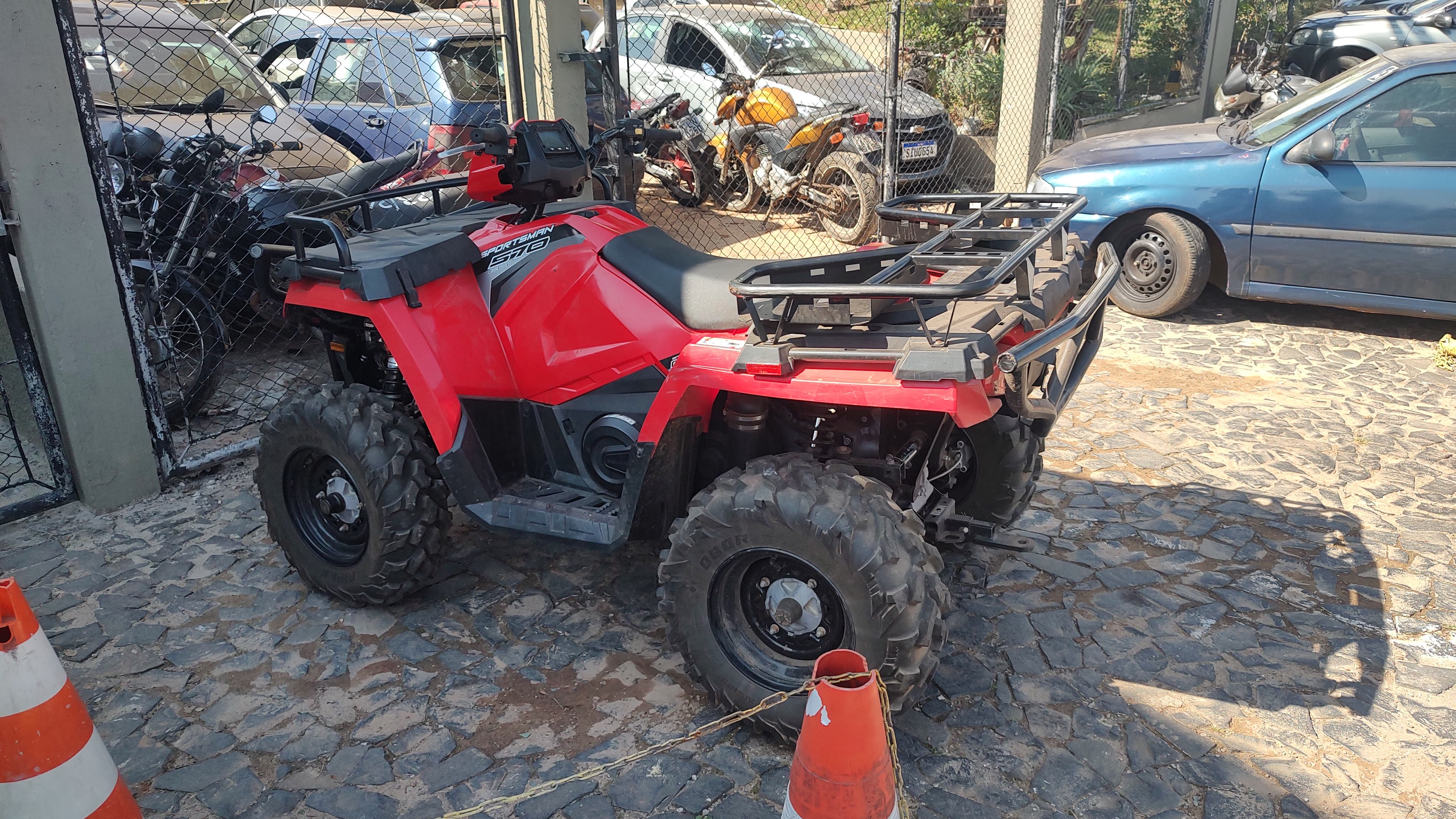 Quadriciclo foi encontrado em residência no Núcleo San Martin