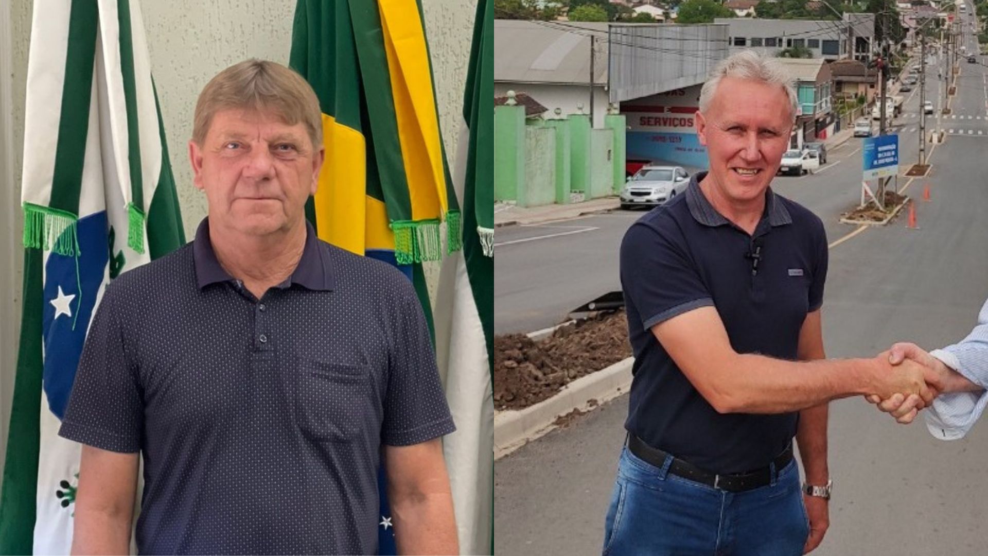 Pedro Kowalczyk (União), Francisco José Makoski (PSD) e Gilberto Karvoski (Republicanos) (sem fotos) disputam a Prefeitura.