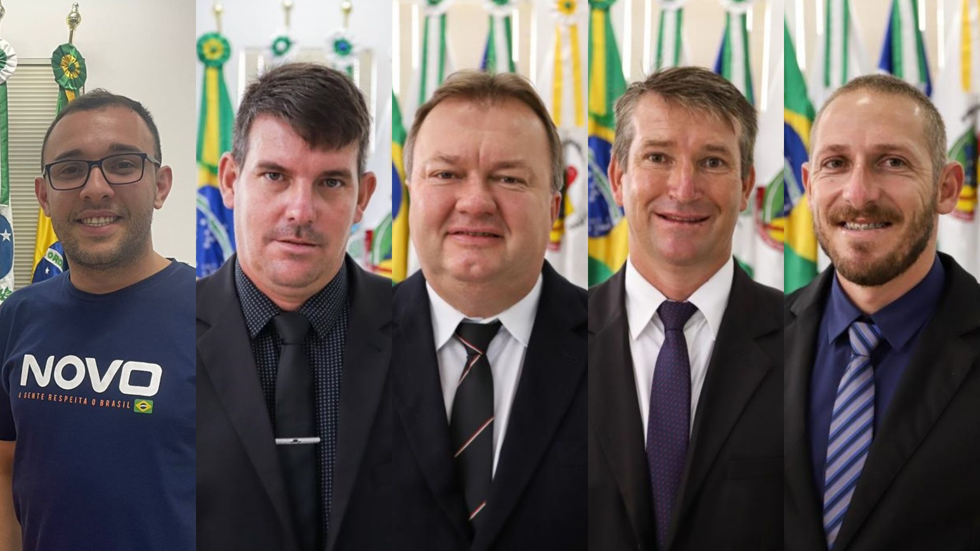 Kléber Erivelton Fernande (Novo), Jorge Ferreira (PL), Marino Kutianski (PSDB), Edmundo Vier ‘Dimas’ (PSD) e Elcio Wszolek (PT) disputam a prefeitura de Inácio Martins