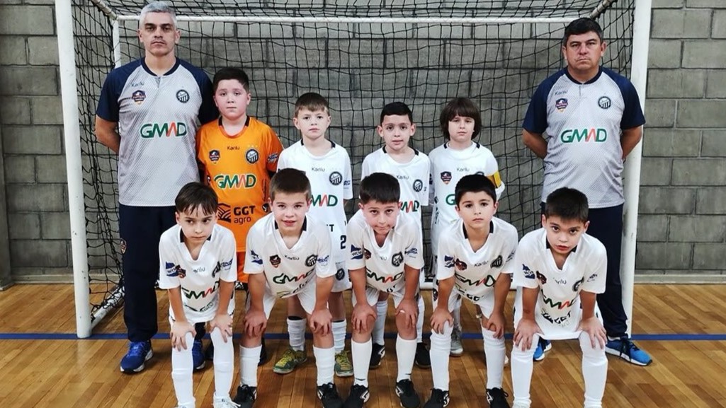 A equipe sub-9 participou do Campeonato Paranaense de Base na última semana