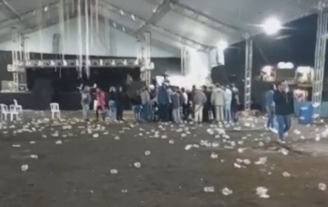 Disparos aconteceram na festa de aniversário da cidade