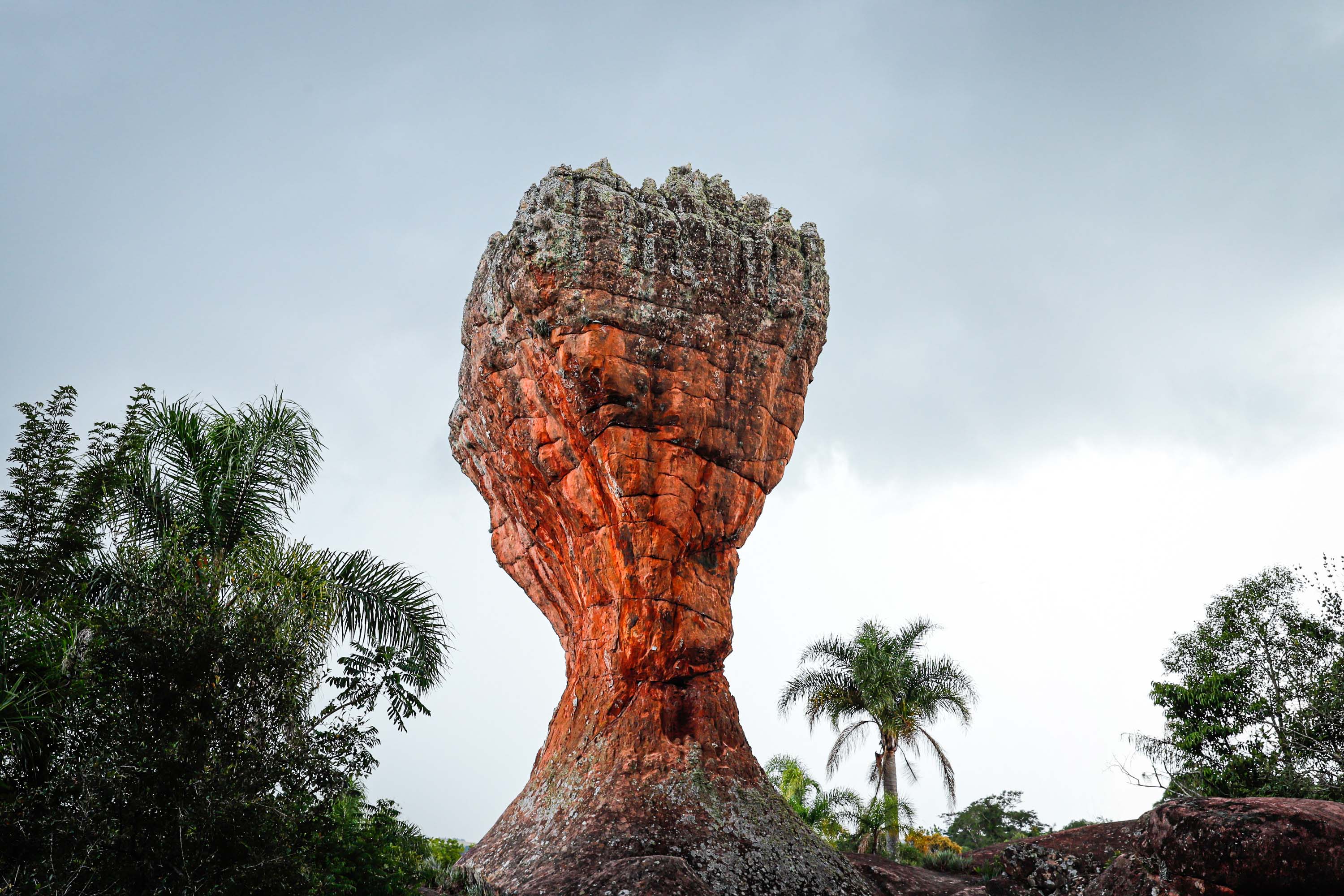 Taça de Vila Velha, um dos principais pontos turísticos do Estado