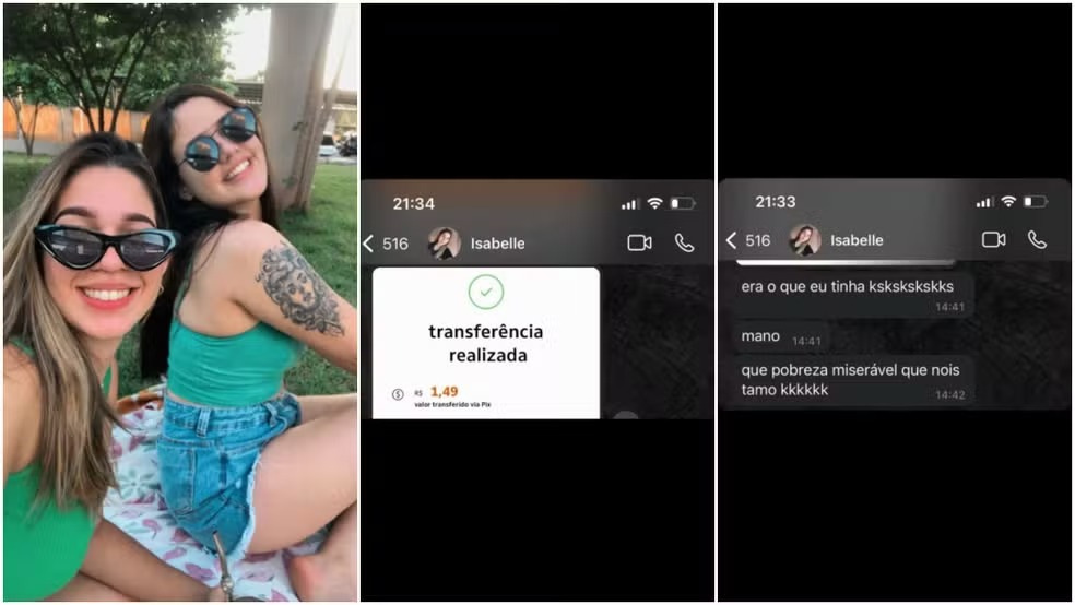 A situação vivenciada pelas amigas ganhou repercussão, após um vídeo da conversa delas ser publicado nas redes sociais