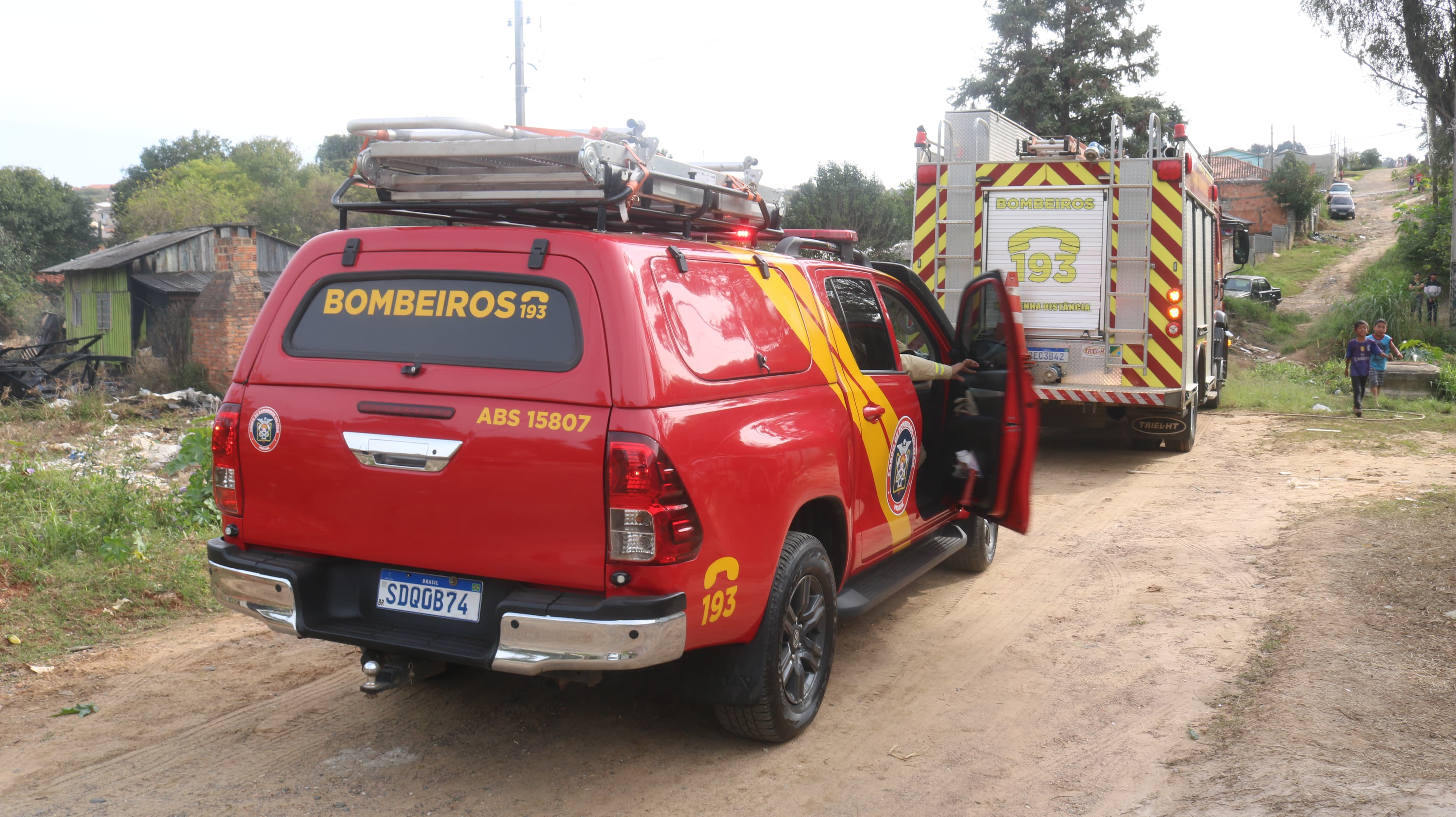 Corpo de Bombeiros evitou com que casa fosse totalmente destruída