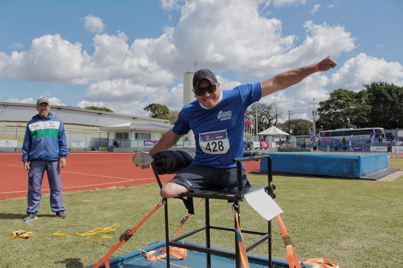 A equipe, composta por 29 atletas em modalidades de atletismo, conquistou a 7ª colocação no quadro geral