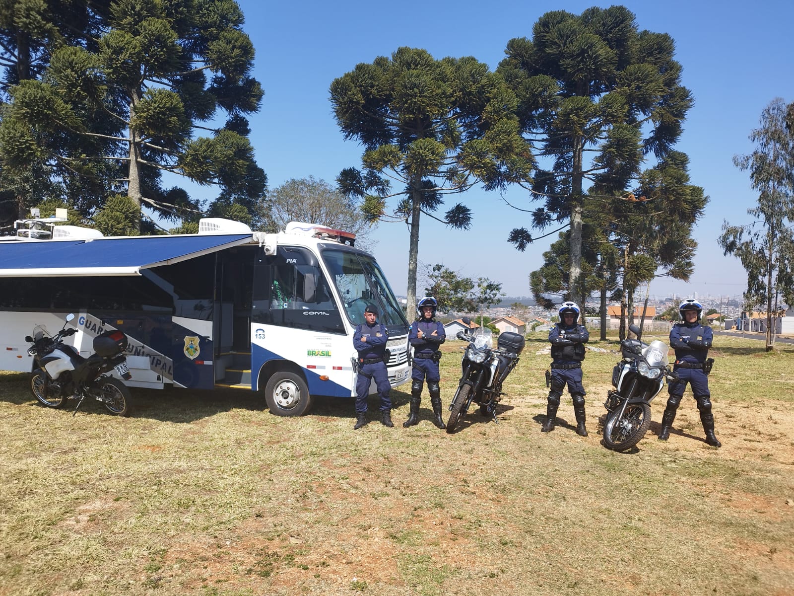 Ação teve o emprego de um ônibus de monitoramento e a presença de equipes direcionadas para o patrulhamento comunitário