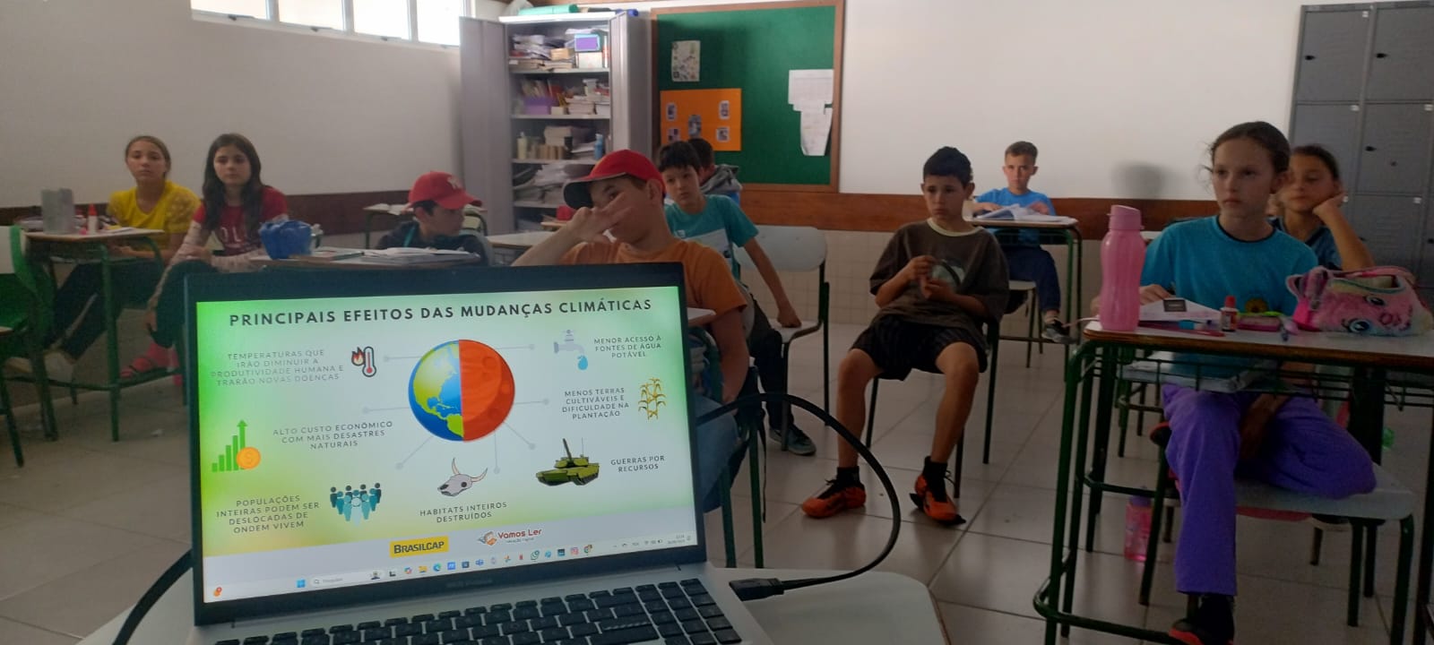 O conteúdo em formato de videoaula foi uma importante base para os estudos da turma