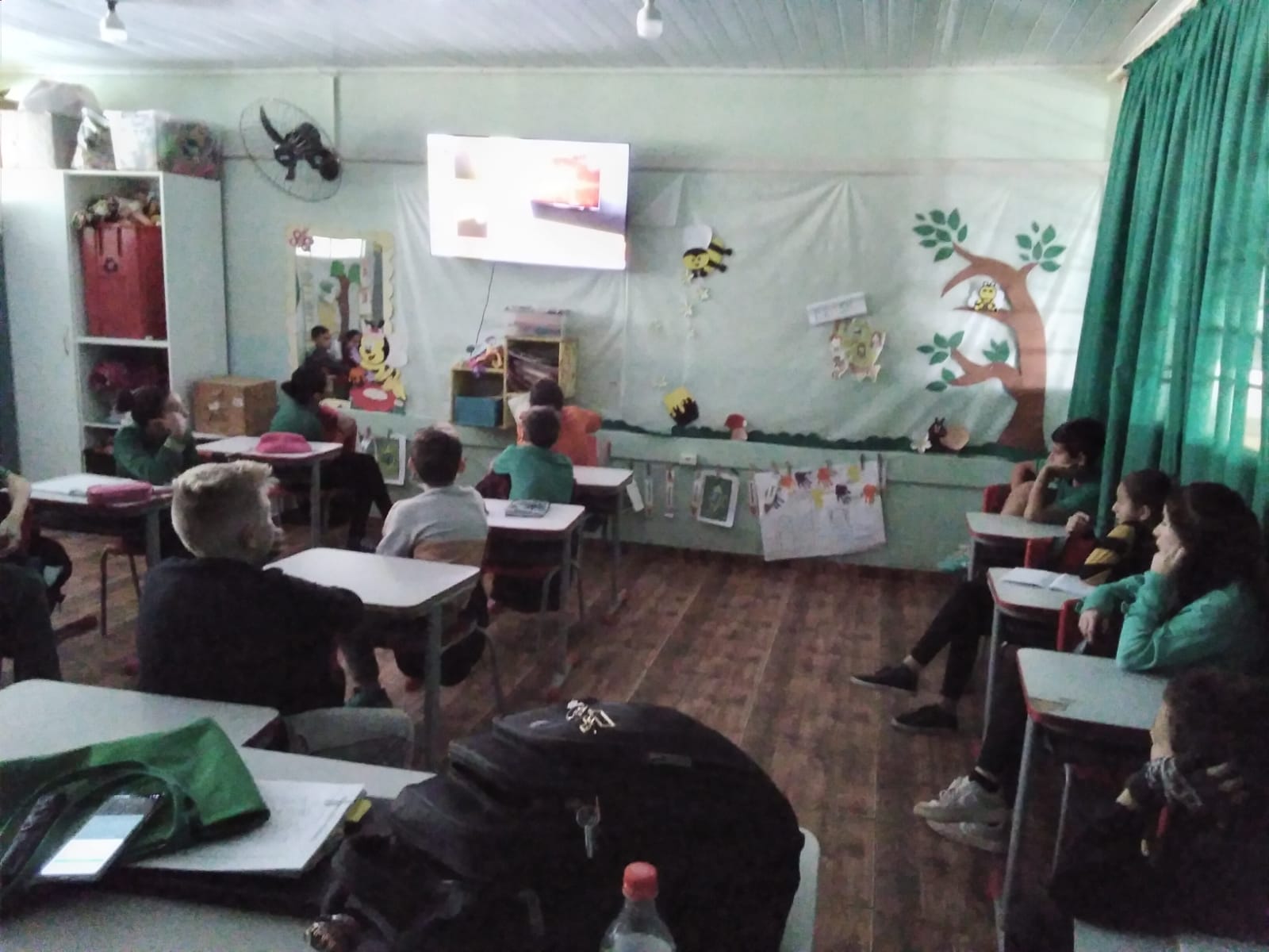 A aula do Vamos Ler foi base importante dos estudos da turma