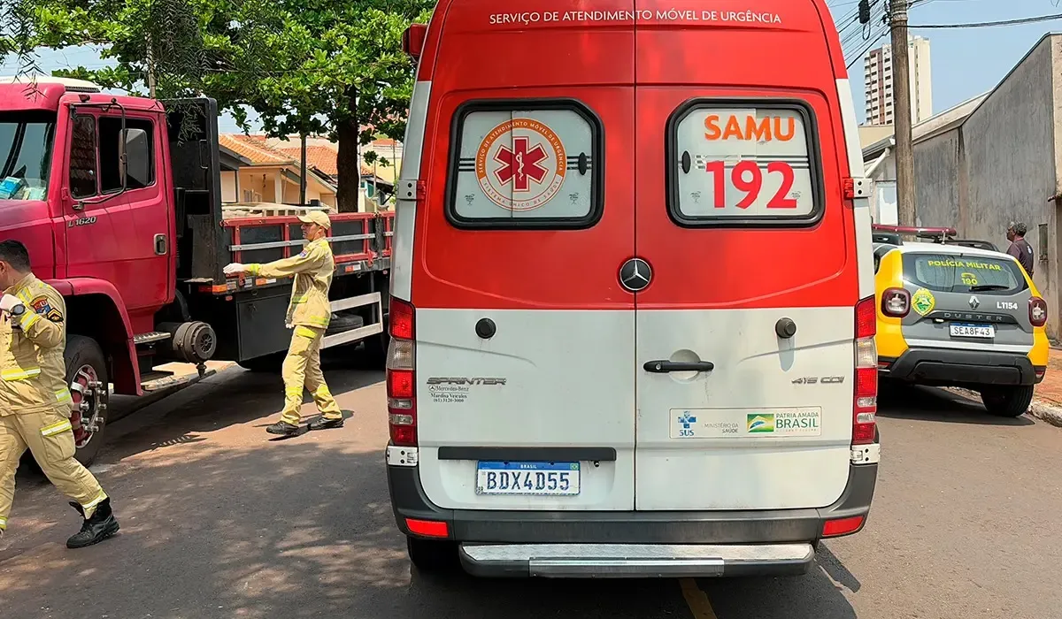 Samu e Corpo de Bombeiros foram acionados ao local, mas vítima estava em óbito