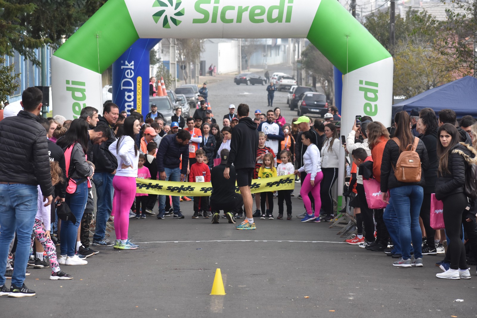 A corrida faz parte das homenagens ao santo padroeiro dos motoristas