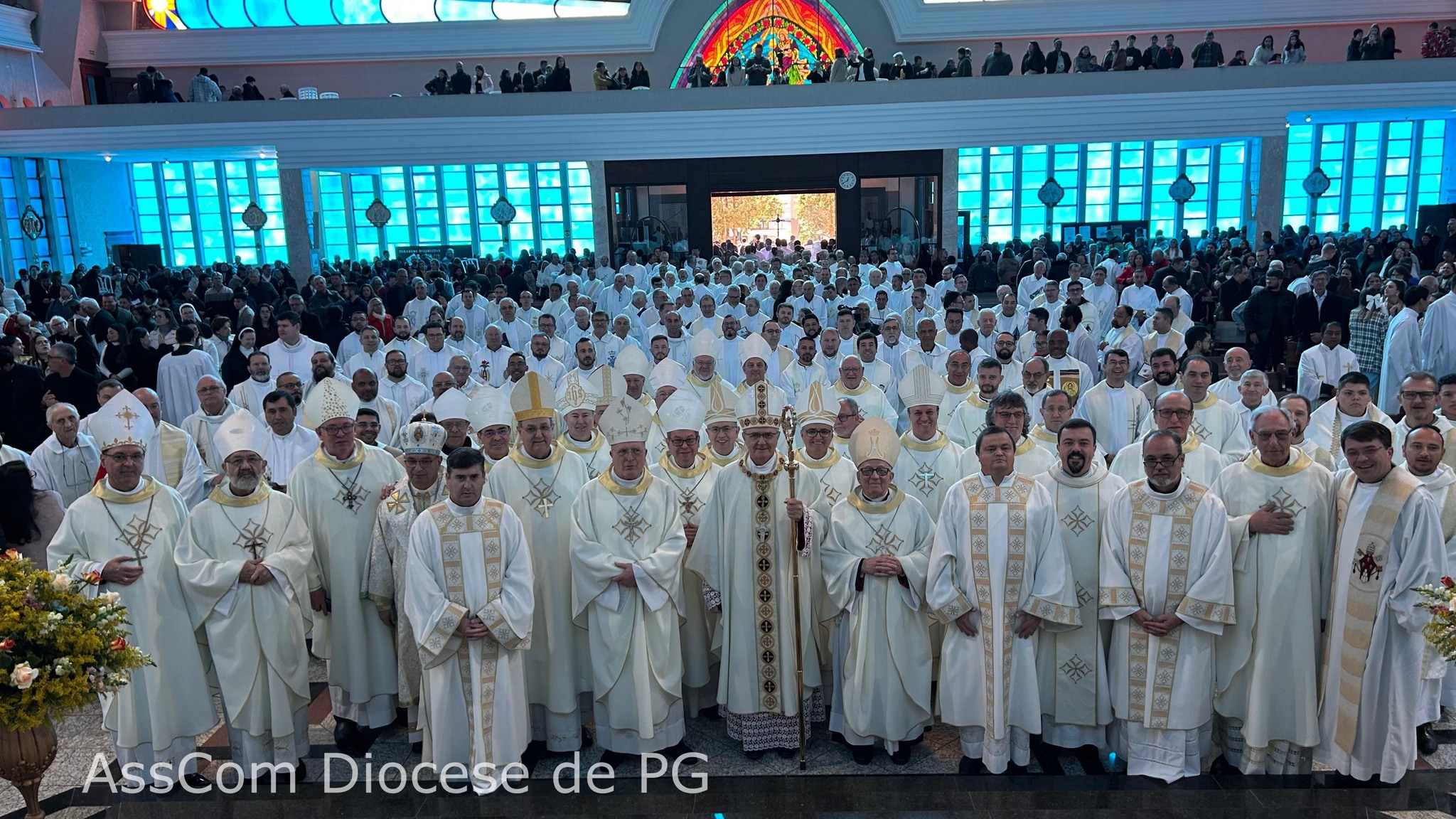 A posse do sexto bispo da Diocese de Ponta Grossa foi realizada nesse sábado