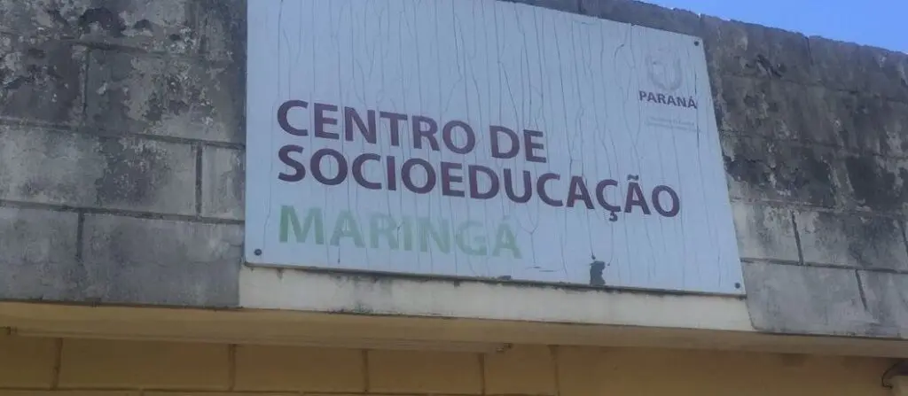 Ele está apreendido provisoriamente no CENSE – Centro de Socioeducação de Maringá