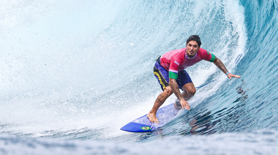 Gabriel Medina teve a maior nota do dia