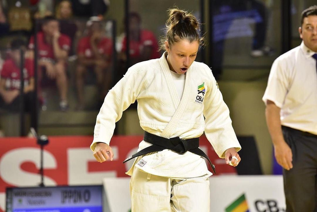 A judoca Natasha Ferreira será a primeira paranaense a estrear nos Jogos de Paris