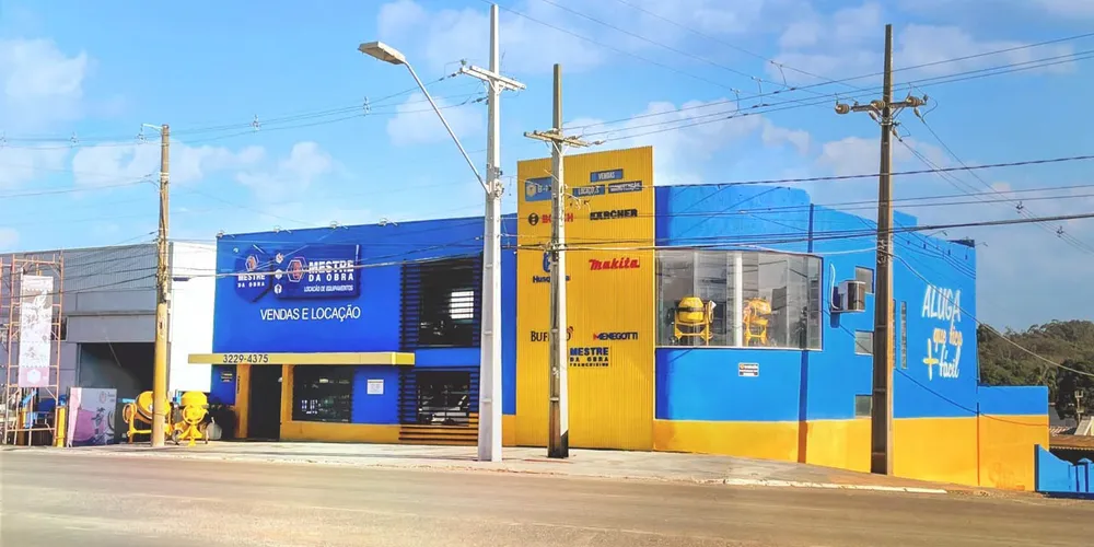 A Mestre da Obra está localizada na avenida Visconde de Mauá