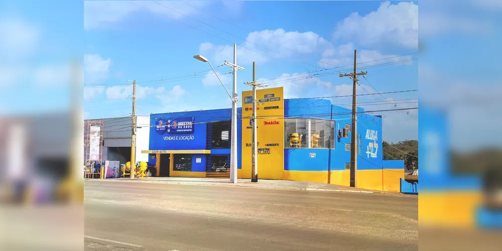 A Mestre da Obra está localizada na avenida Visconde de Mauá