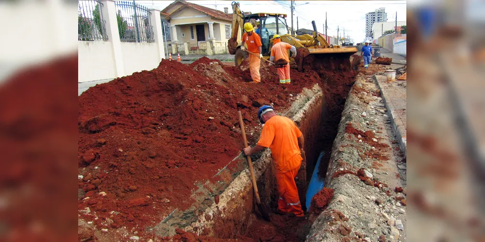 Construção civil demanda de ampliação da capacidade das redes de água e esgoto de Ponta Grossa
