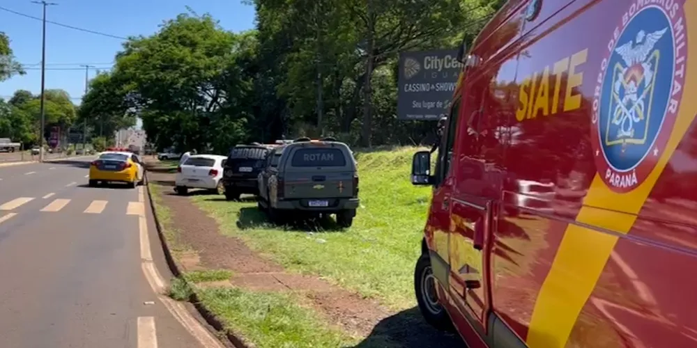 O confronto ocorreu próximo à Rodoviária Internacional de Foz do Iguaçu