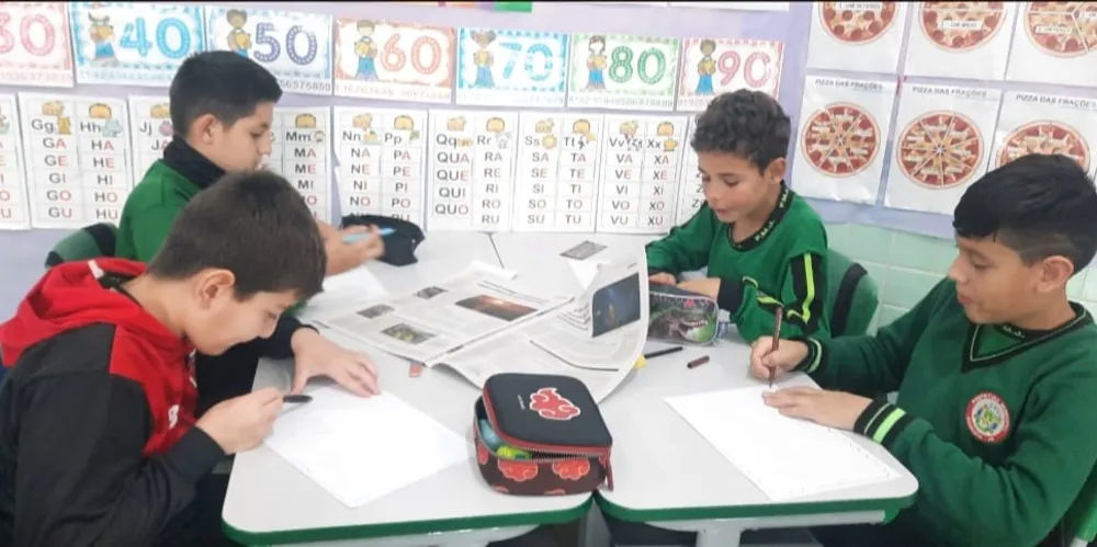 Impresso foi importante recurso em sala de aula