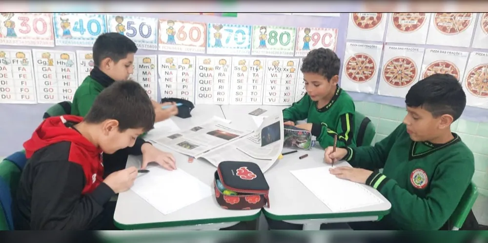 Impresso foi importante recurso em sala de aula