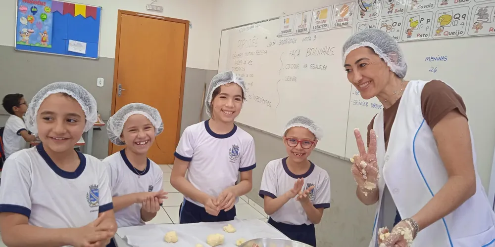 Educandos tiveram amplo interesse ao 'degustar' o aprendizado