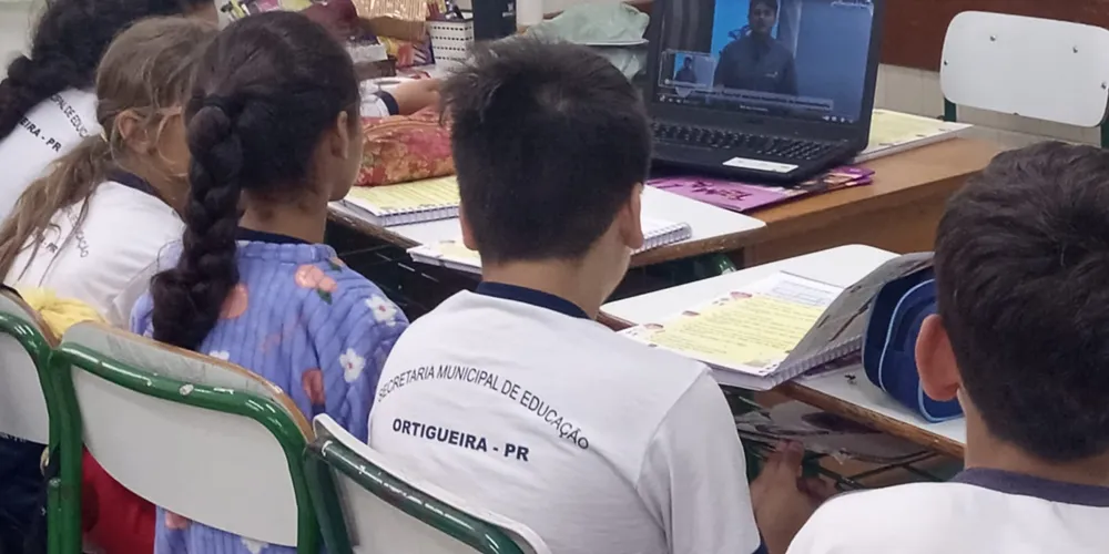 Produção trouxe importantes informações aos alunos em sala de aula