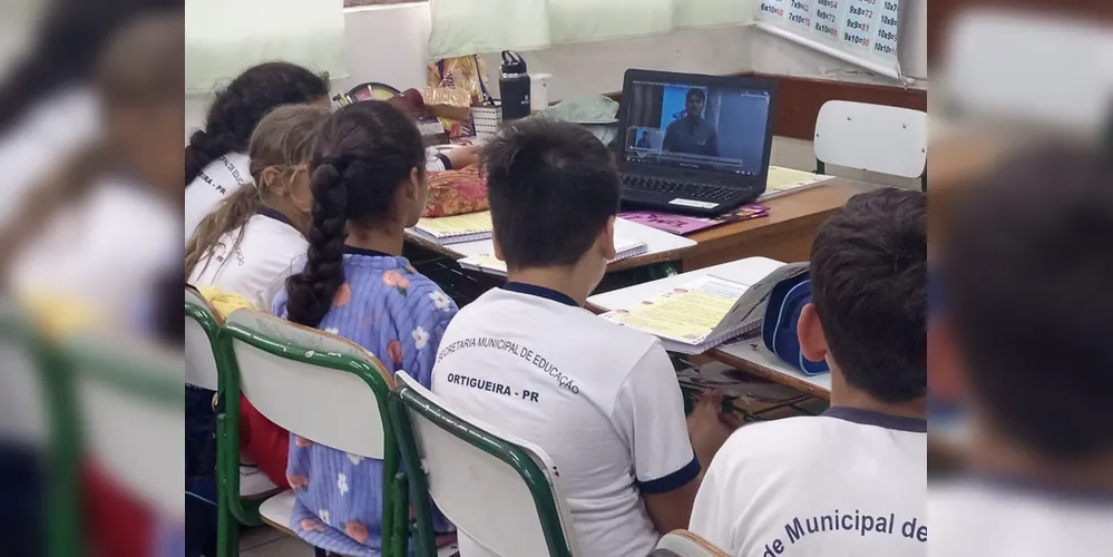 Produção trouxe importantes informações aos alunos em sala de aula