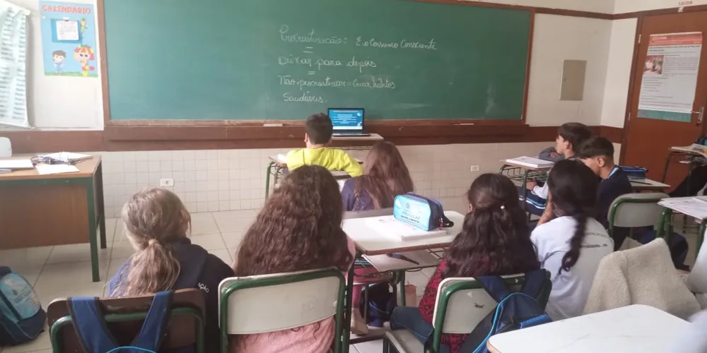 Desenvolvimento de ações contribuiu efetivamente em sala