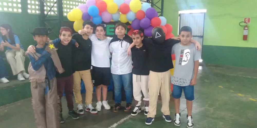 Educandos puderam registrar momentos únicos