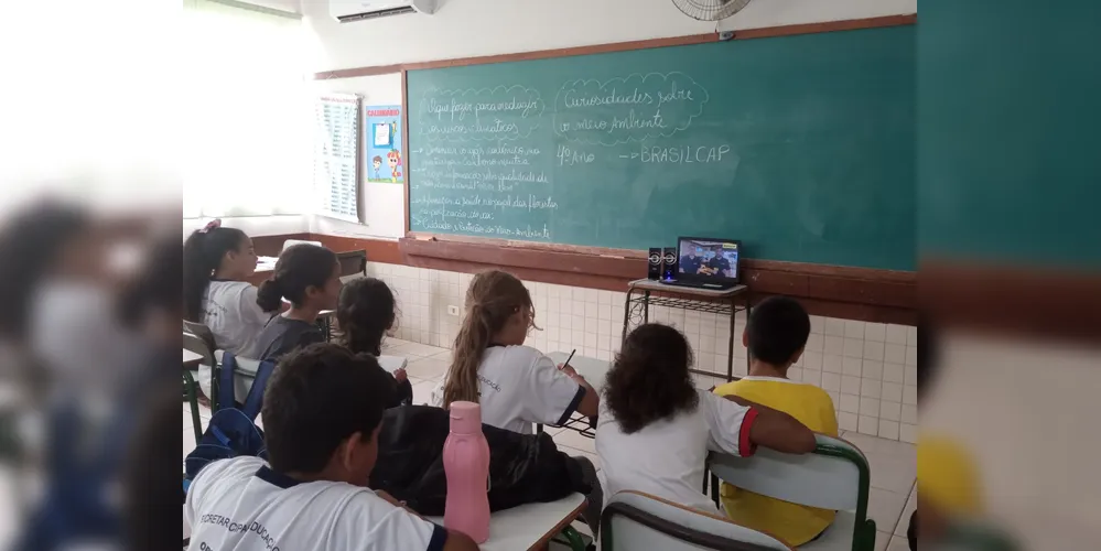 Trabalho contou com reflexão e práticas em sala de aula