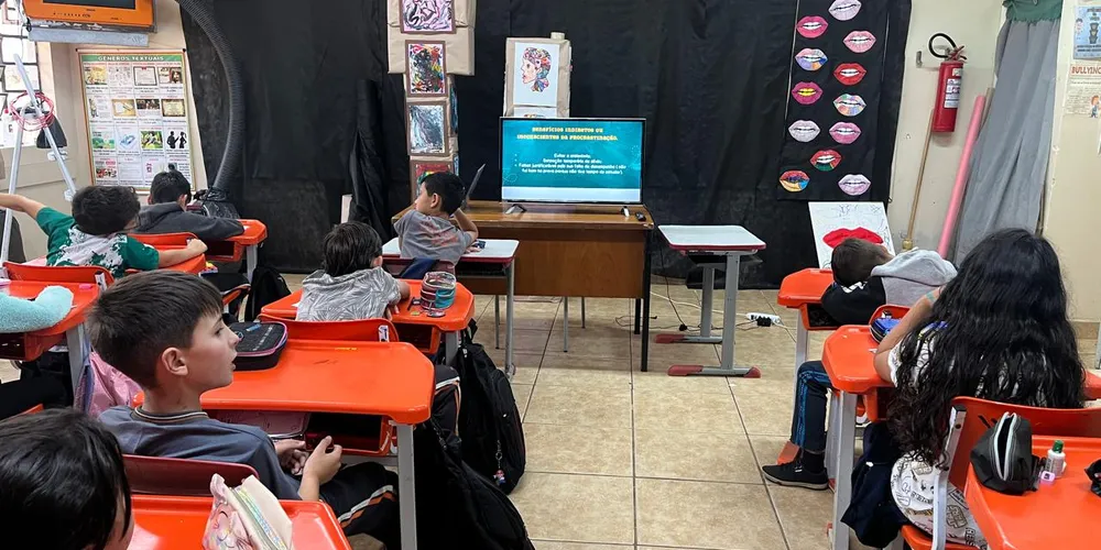 Produção audiovisual foi destaque em sala de aula