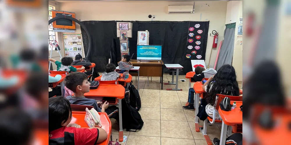 Produção audiovisual foi destaque em sala de aula