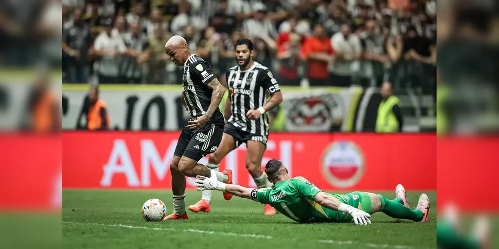 O clube mineiro fez 3 a 0 no jogo de ida