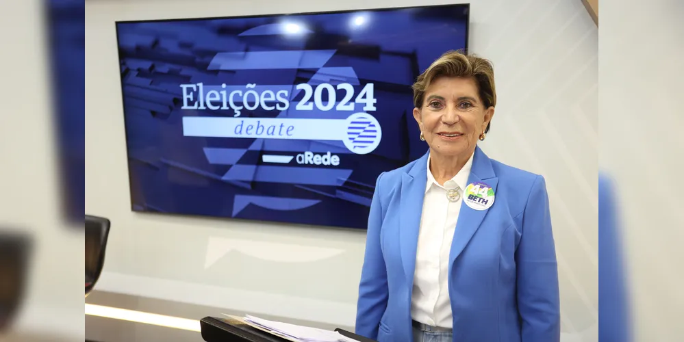 Elizabeth Schmidt disputa a reeleição à Prefeitura de Ponta Grossa