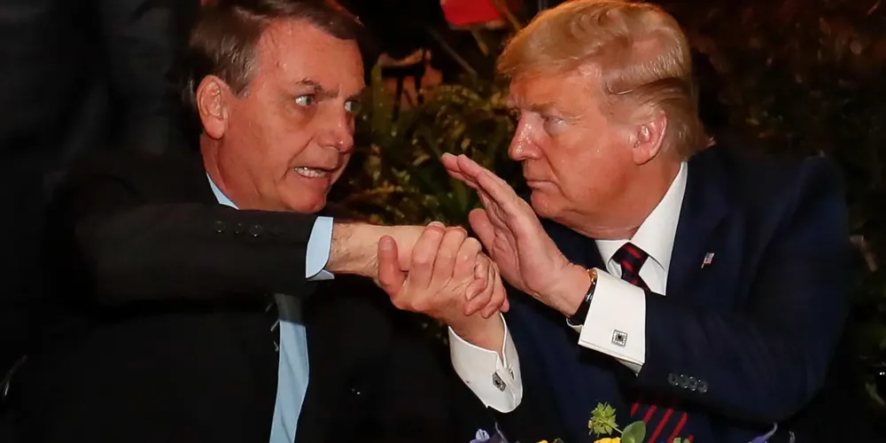 O Ex-presidente do Brasil parabenizou Trump, a quem chamou de amigo pela "vitória épica