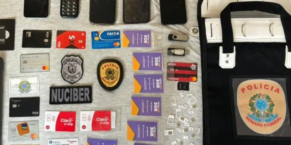 O mandado de busca e apreensão foi expedido pela Justiça Criminal de Brasília
