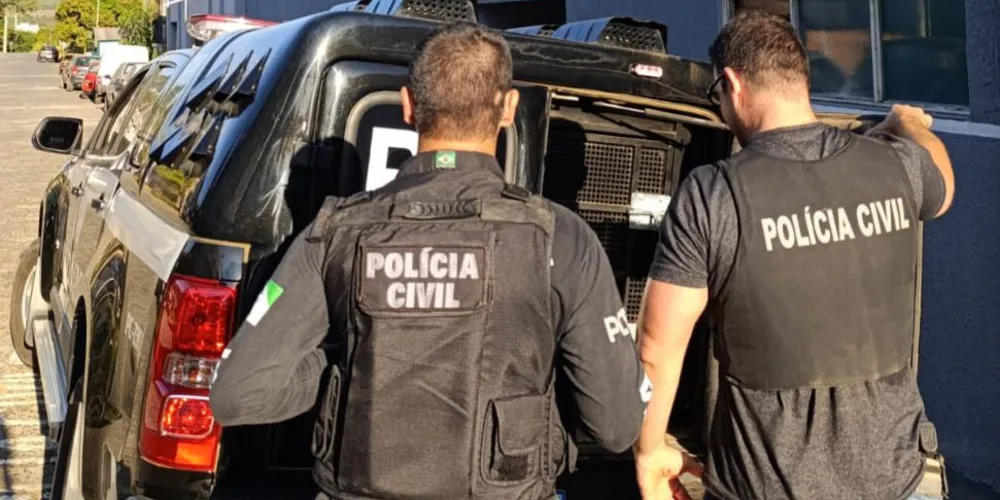 om o cumprimento do mandado judicial, o criminoso foi encaminhado ao sistema prisional