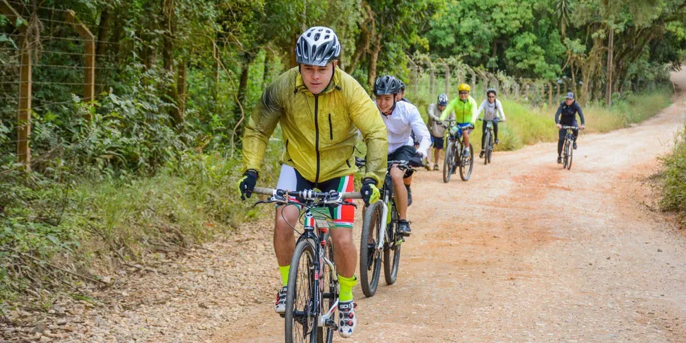 Ao todo, são disponibilizadas 500 vagas para o evento do programa Pedala Paraná