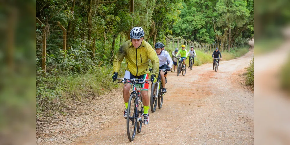 Ao todo, são disponibilizadas 500 vagas para o evento do programa Pedala Paraná